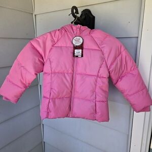 Swiss Tech Pink Kids Puffer Jacket